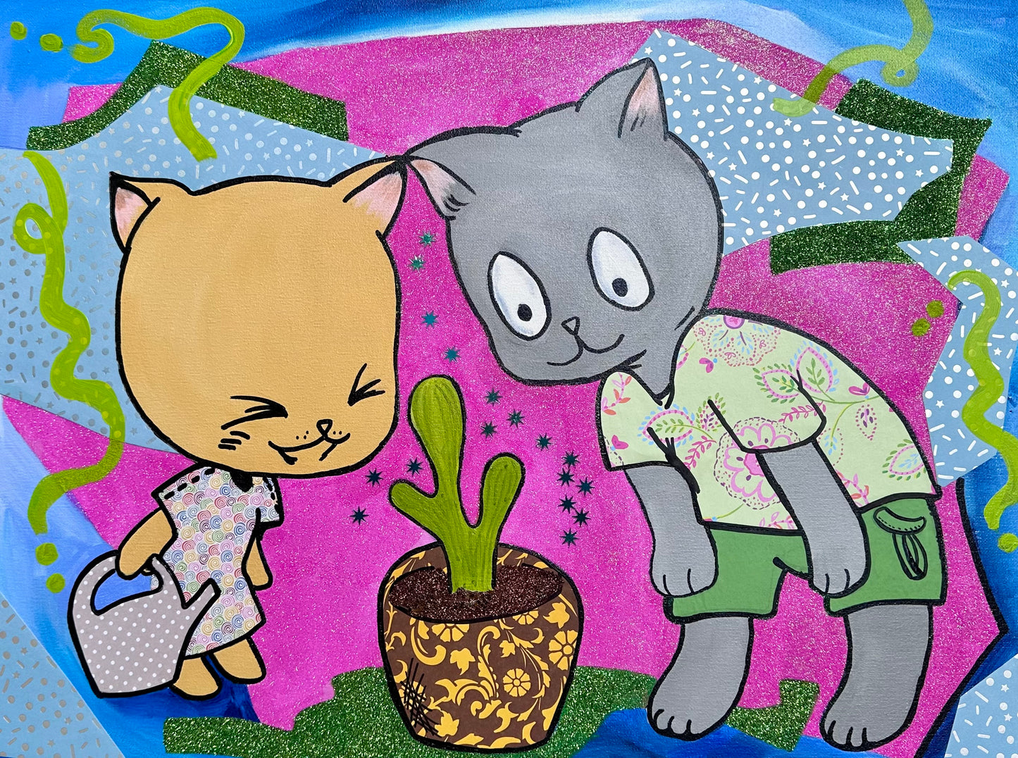 Happy (18x24)