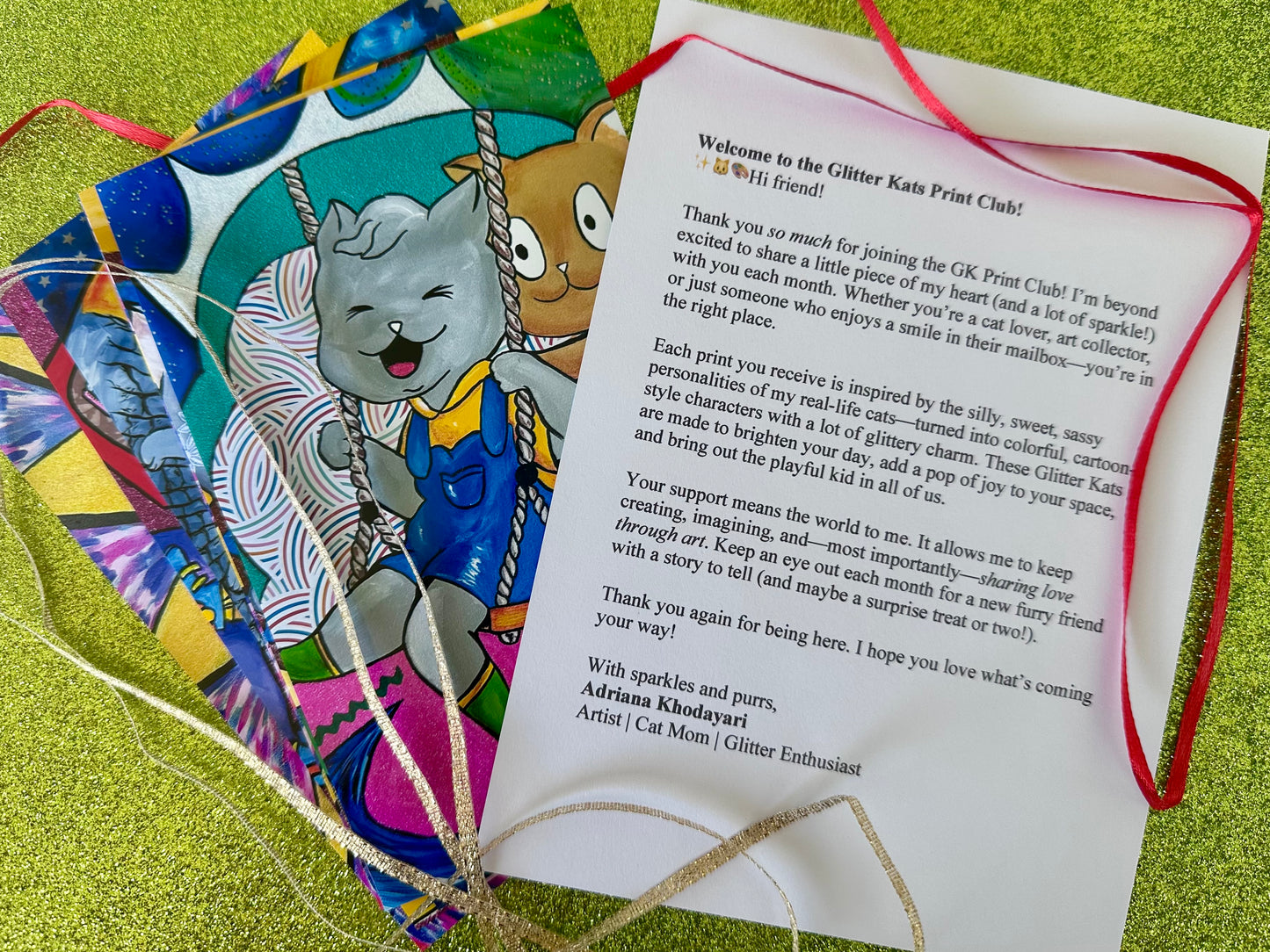 Glitter Kats Print Club